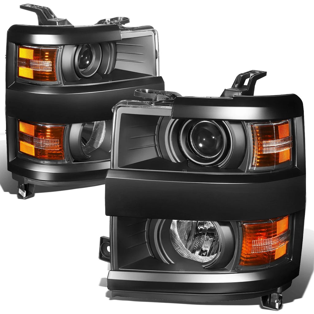 Projector Headlight Lamp for Chevy Silverado 2500HD 3500HD (2015–2019)