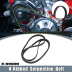 Rubber V-Ribbed Serpentine Belt 6PK2260 0019938696 for Porsche 911 (2004–2005)