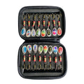 16 Pcs Rotating Lure Set Multicolored EVA Soft Baits for Bass Trout Walleye