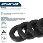 Set of 5 Oil Seal Rotary Shaft Seal NBR Rubber 28x48x8mm