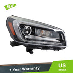 Halogen Headlight with LED Tube for GMC Acadia (2013–2016) Right Side