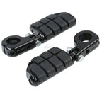 1-1/4" Highway Engine Guards Footpeg Pegs for Honda Yamaha (Fitment Specific)