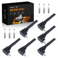 Set of 6 Ignition Coils and Spark Plugs for Ford Expedition (2018–2019)