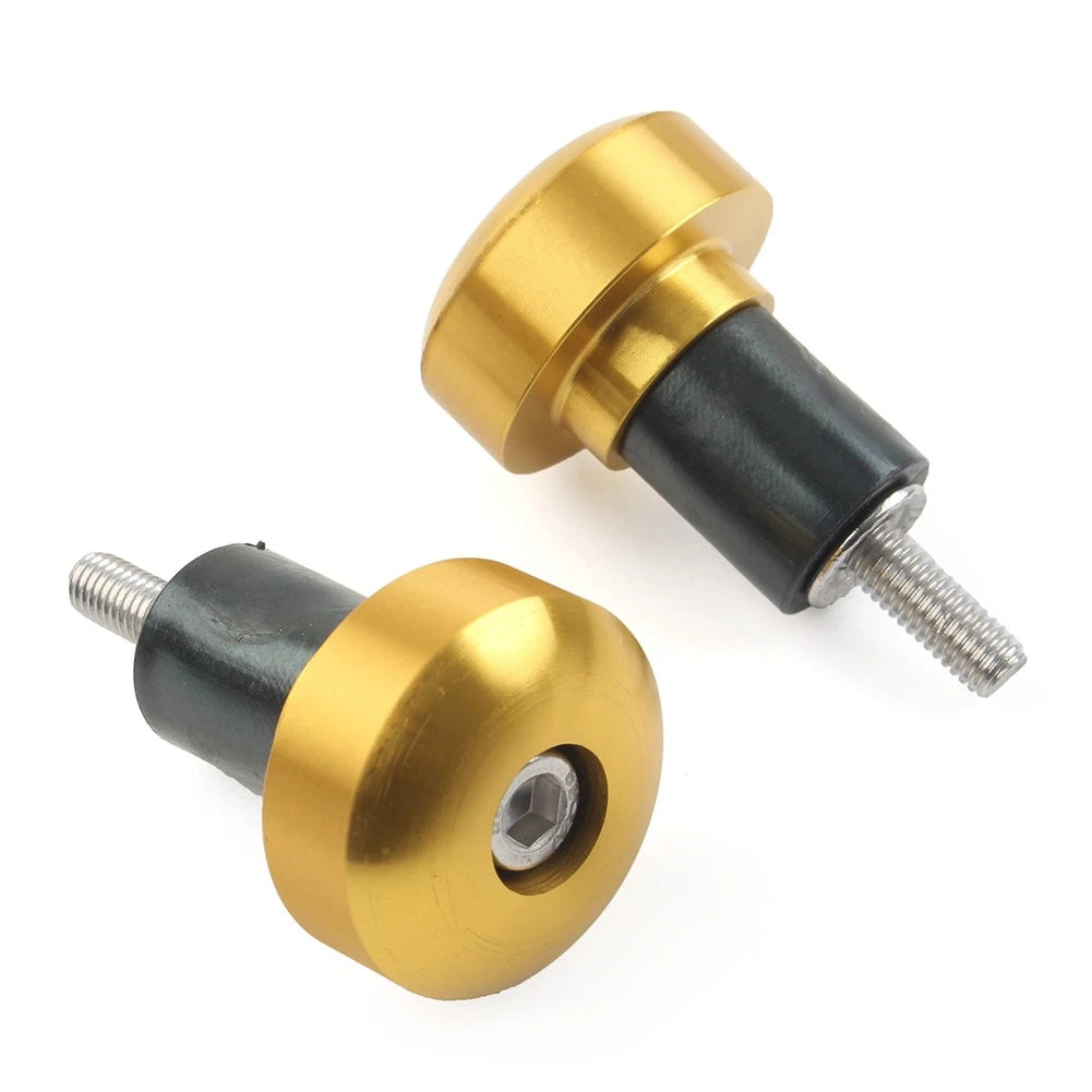 Handlebar Grips Bar End Slider Cap for Yamaha YZF-R1 (2000–2023) Gold