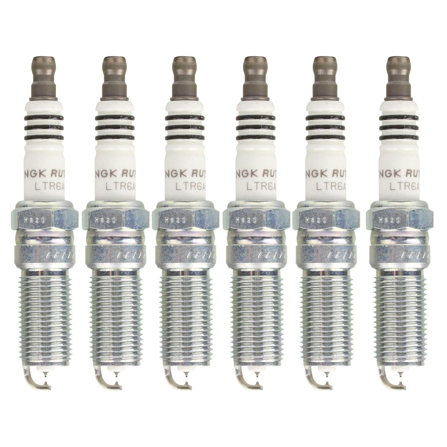 Set of 6 NGK Ruthenium HX Spark Plugs for Enclave CTS Camaro Edge (2010–2020)