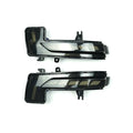 Black Dynamic LED Side/Wing Mirror Signal Lights for Cadillac CT5 CT6 ATS