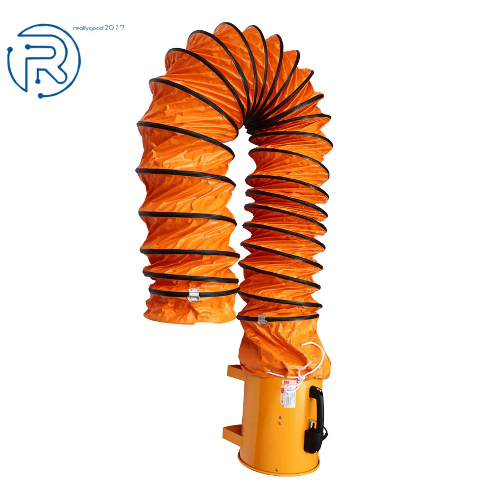 Ventilator Duct Hose for Portable Exhaust Fan Blower (12'' 16FT)