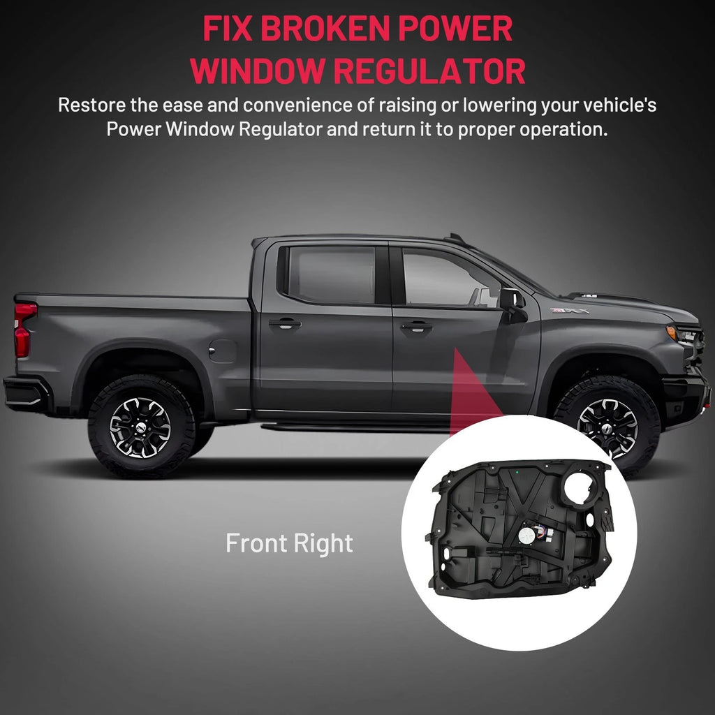 Power Window Regulator with Motor for GMC Envoy XL (2003–2006)