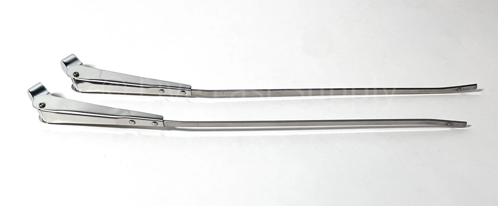 Stainless Steel Windshield Wiper Arms LH and RH for 1960-1966 Chevy Pickup