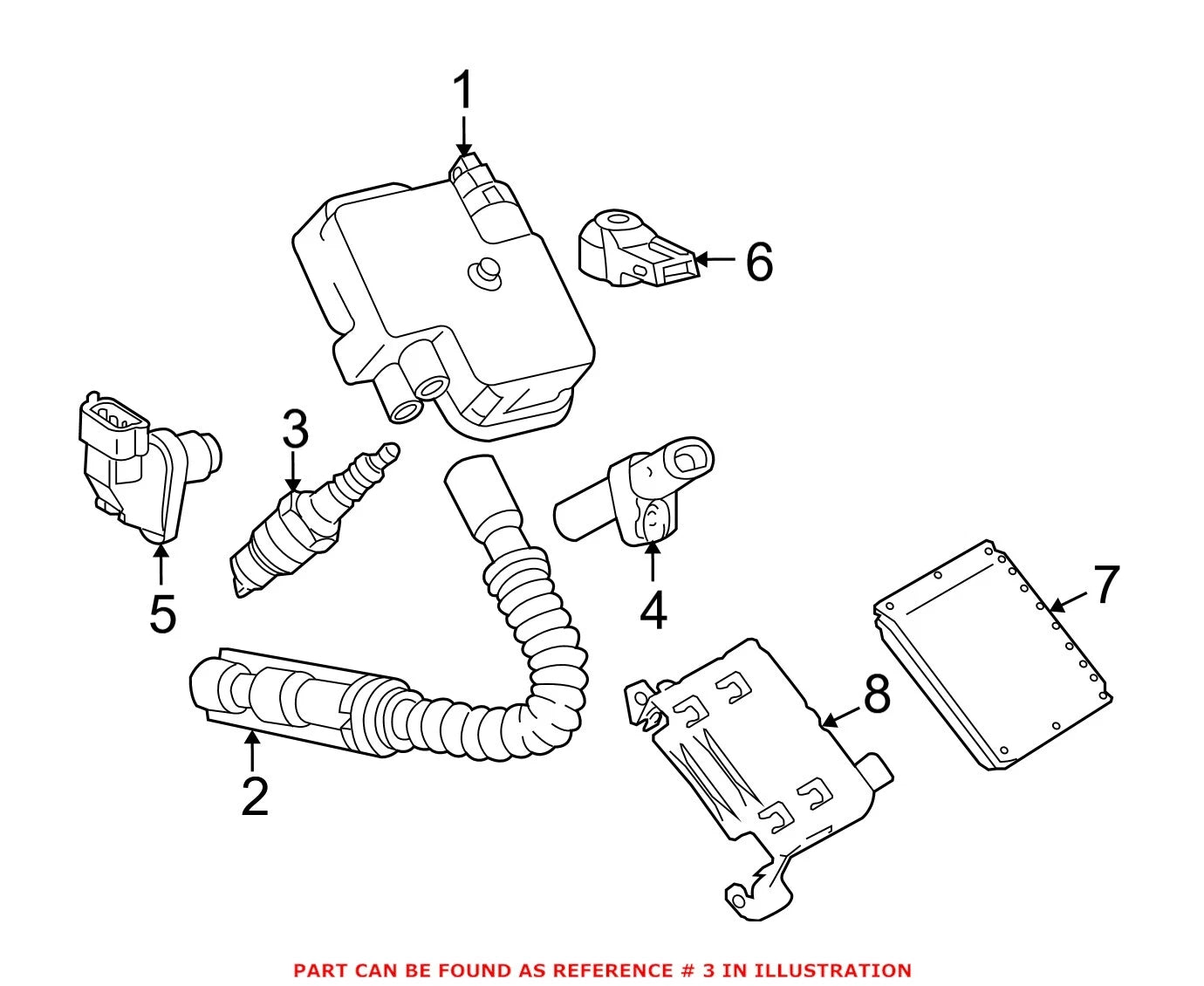 Genuine OEM Spark Plug 0031599403 for Mercedes-Benz