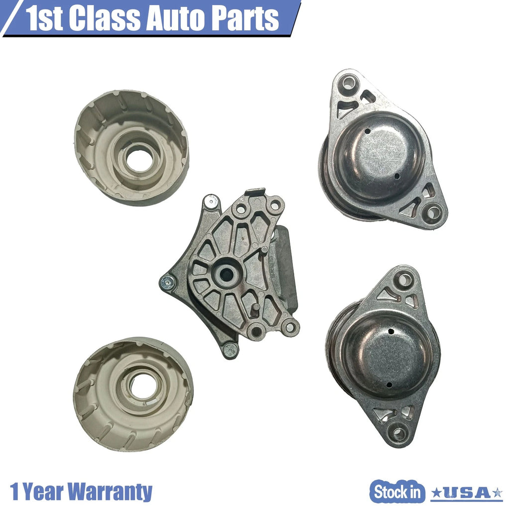 3X Hydraulic Engine Motor Transmission Mounts for Mercedes (2008–2017)