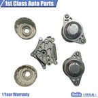3X Hydraulic Engine Motor Transmission Mounts for Mercedes (2008–2017)