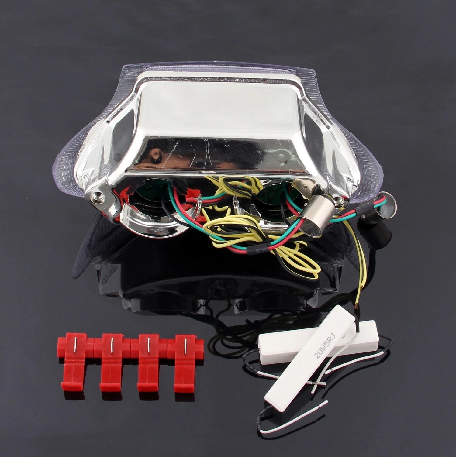 Clear Taillight with Integrated Turn Signals for Daytona 995 Speed Triple (1995–1998)