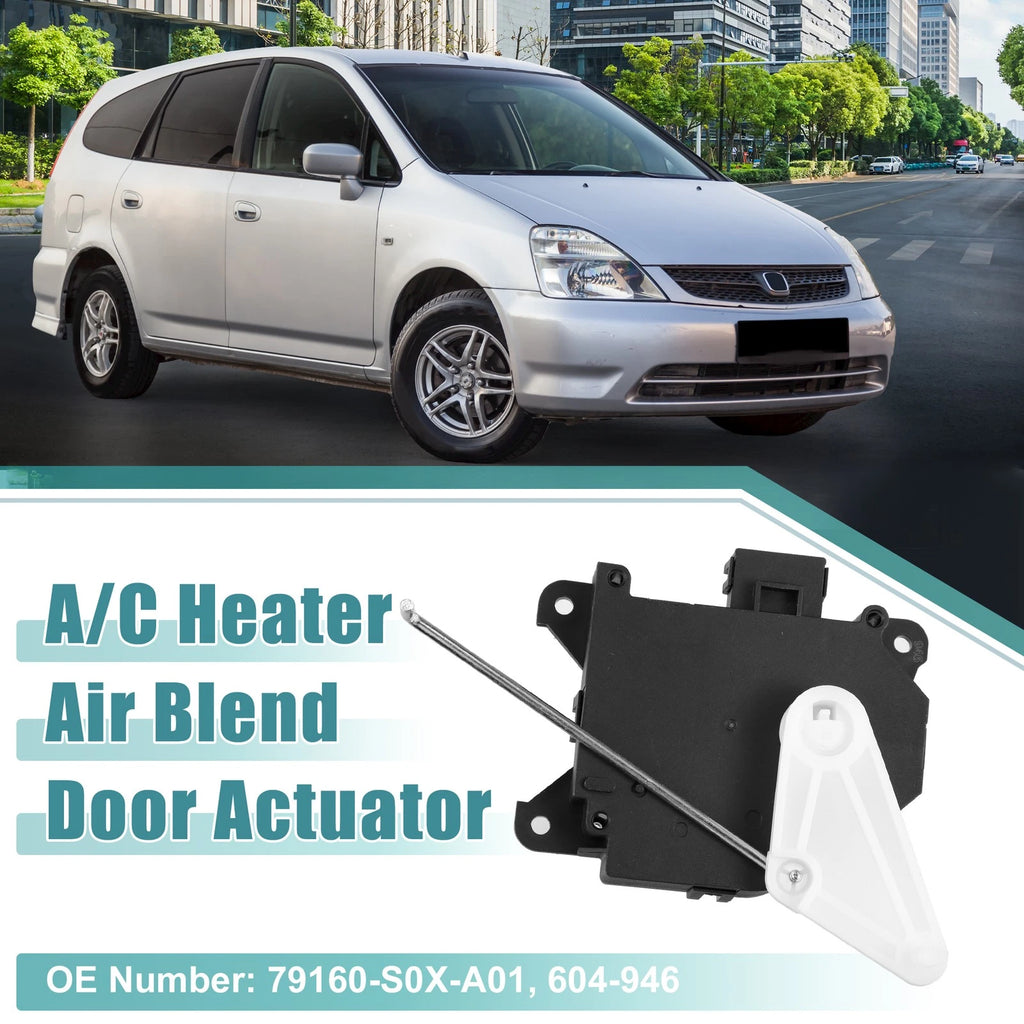 AC Heater Blend Door Actuator 79160-S0X-A01 604-946 for Honda Pilot (2003–2008)
