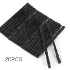 Tubeless Tyre Puncture Repair Strips Plug -20Pcs for Bike Van Car Truck