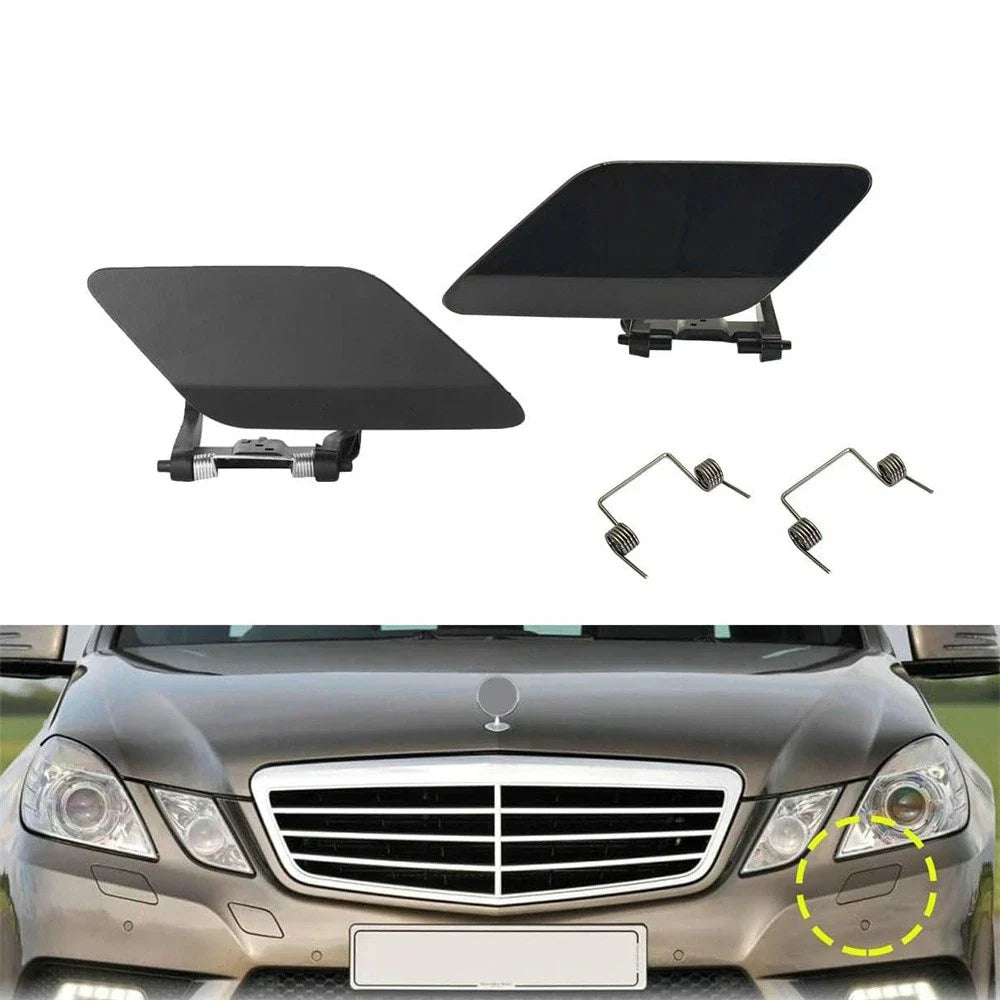 Front Headlight Washer Covers for Mercedes-Benz E-Class W212 (2009-2013)
