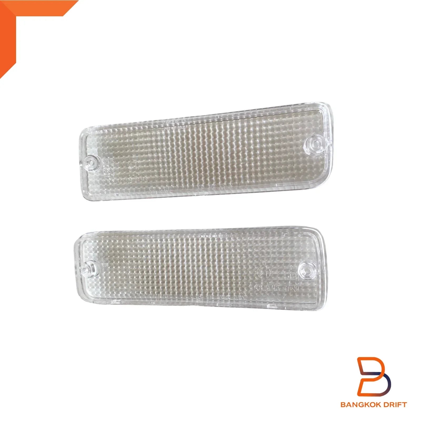 Clear Lens Set Turn Signal Bumper Light Tail Rear Lamp for Toyota Hilux (88-96)