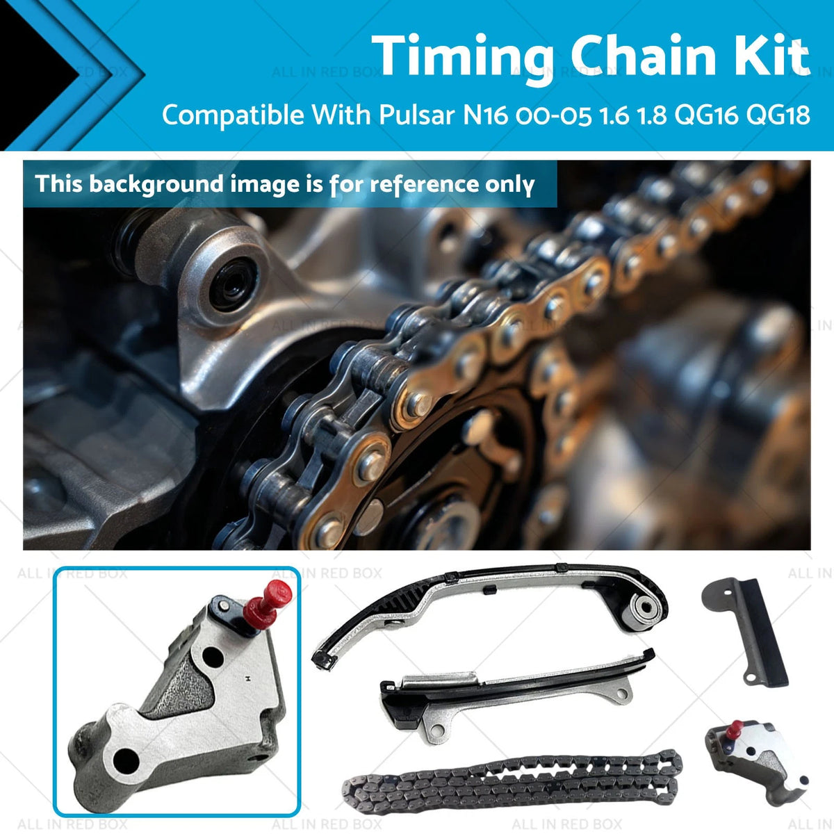 Timing Chain Kit for Nissan Pulsar N16 (2000–2005) QG16 QG18