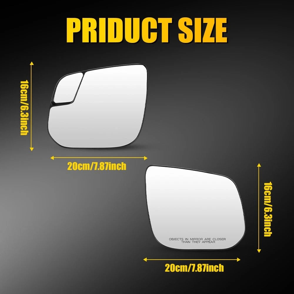 Heated Mirror Glass for Chevrolet Colorado (2015–2022) 2X