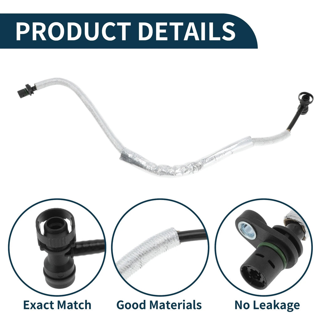 Radiator Hose for BMW X1 (2015–2016) No. 11158654626 Rubber Coolant Pipe