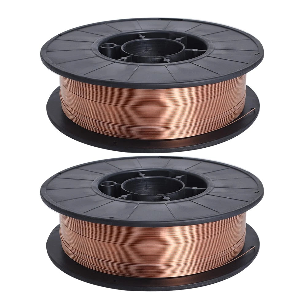 Set of 2 Mild Steel MIG Welding Wire 0.035" for USA (10-lbs Roll)