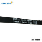 Timing Belt 3H8-10061 for Tohatsu Outboard F9.9-15-18-20HP