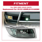 Bumper Fog Light Driving Lamp for Lexus GX470 (2003–2009) Right Side