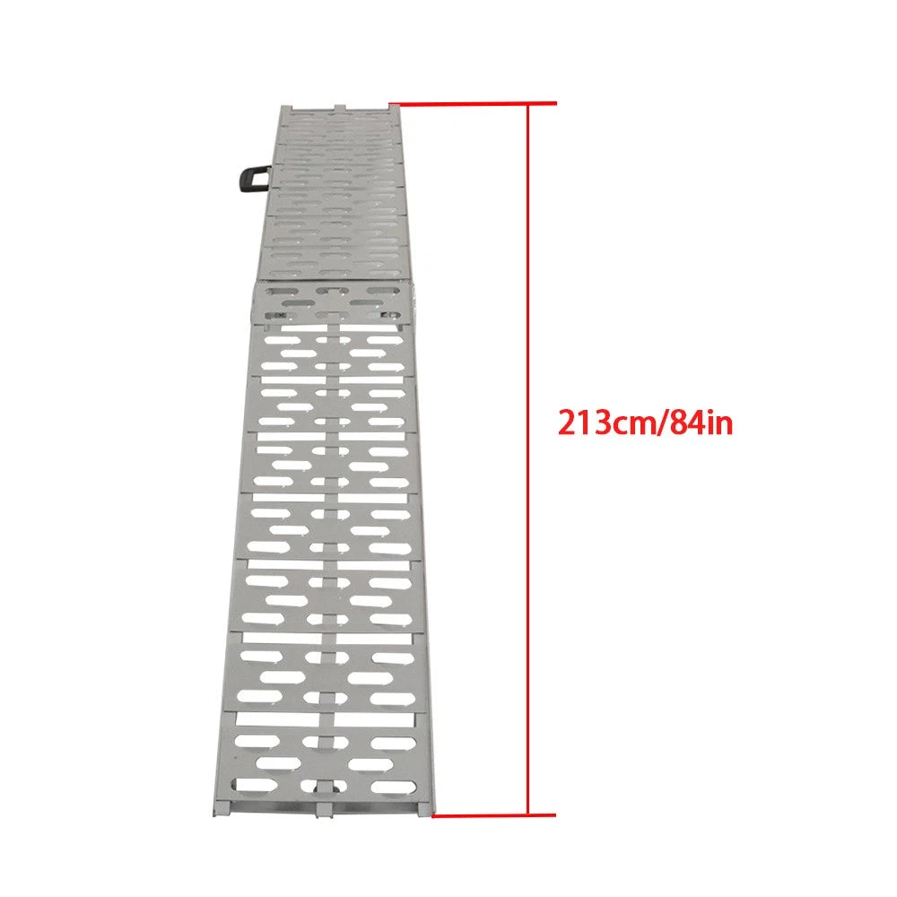 7.5' Aluminum Folding Loading Ramp for Motorcycle ATV UTV (2010–2023)