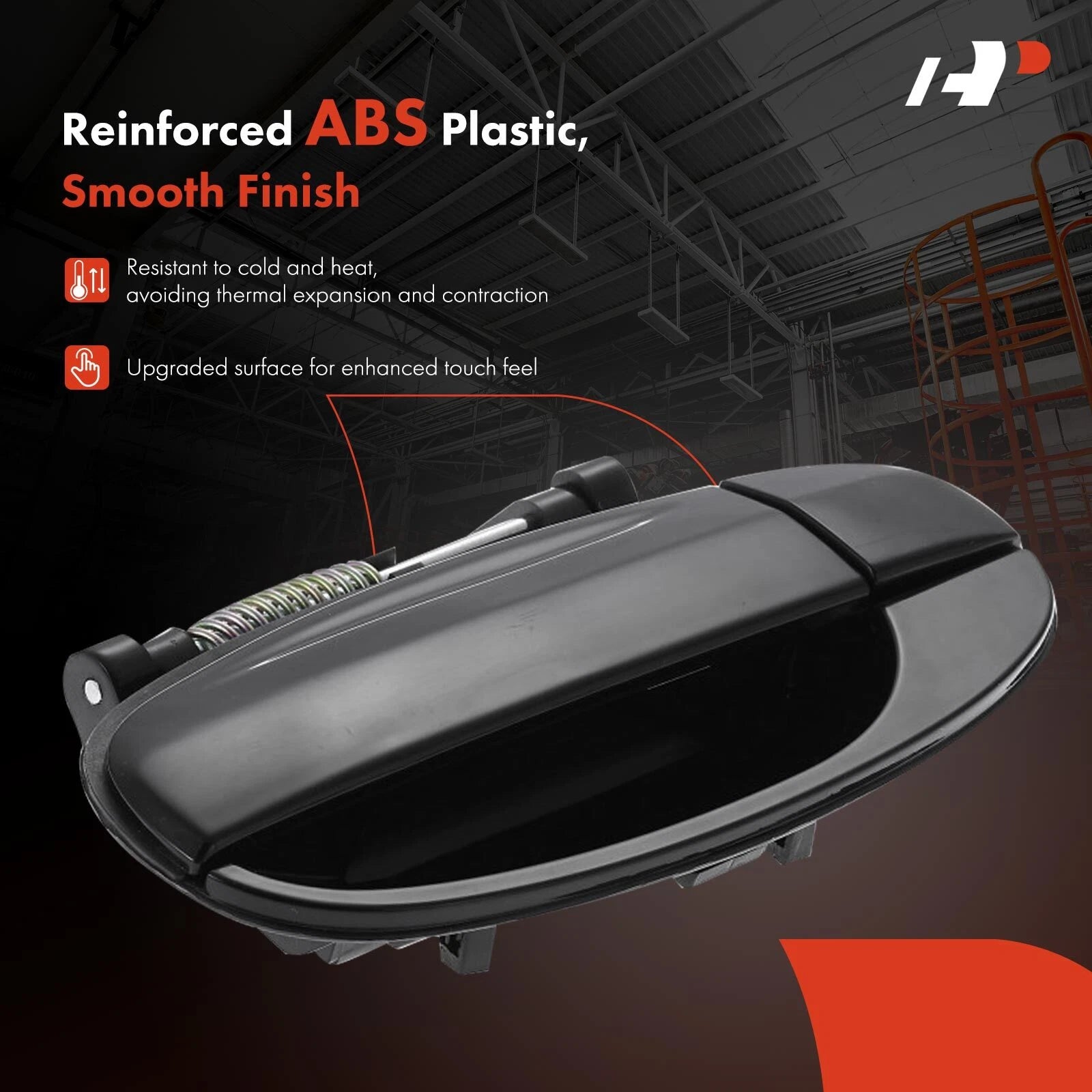 Rear Driver Exterior Door Handle for Chevy Aveo (2004-2006)