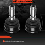 2X Front Lower Suspension Ball Joints for Ford Mustang (2010-2014)