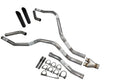 Dual Exhaust Y Pipe for Nissan Titan (2004–2006) 2.5 Inch Black Tip