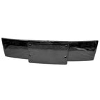 Replacement Front License Plate Bracket for Black Gloss ABS Plastic