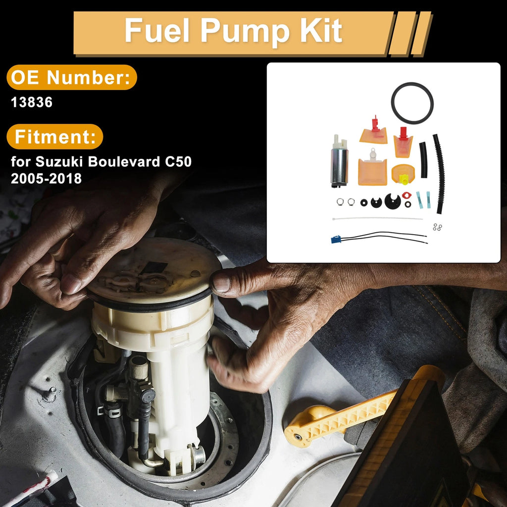 Fuel Pump for Suzuki Boulevard C50 (2005–2018) Replaces 13836