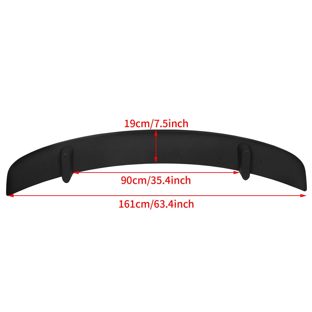 Rear Trunk Spoiler Wing for Dodge Charger (2011–2023) ABS Matte Black