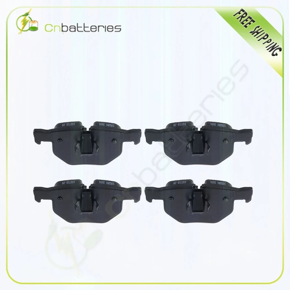 Set of 4 Metallic Rear Brake Pads for BMW X5 X6 (2010–2017)