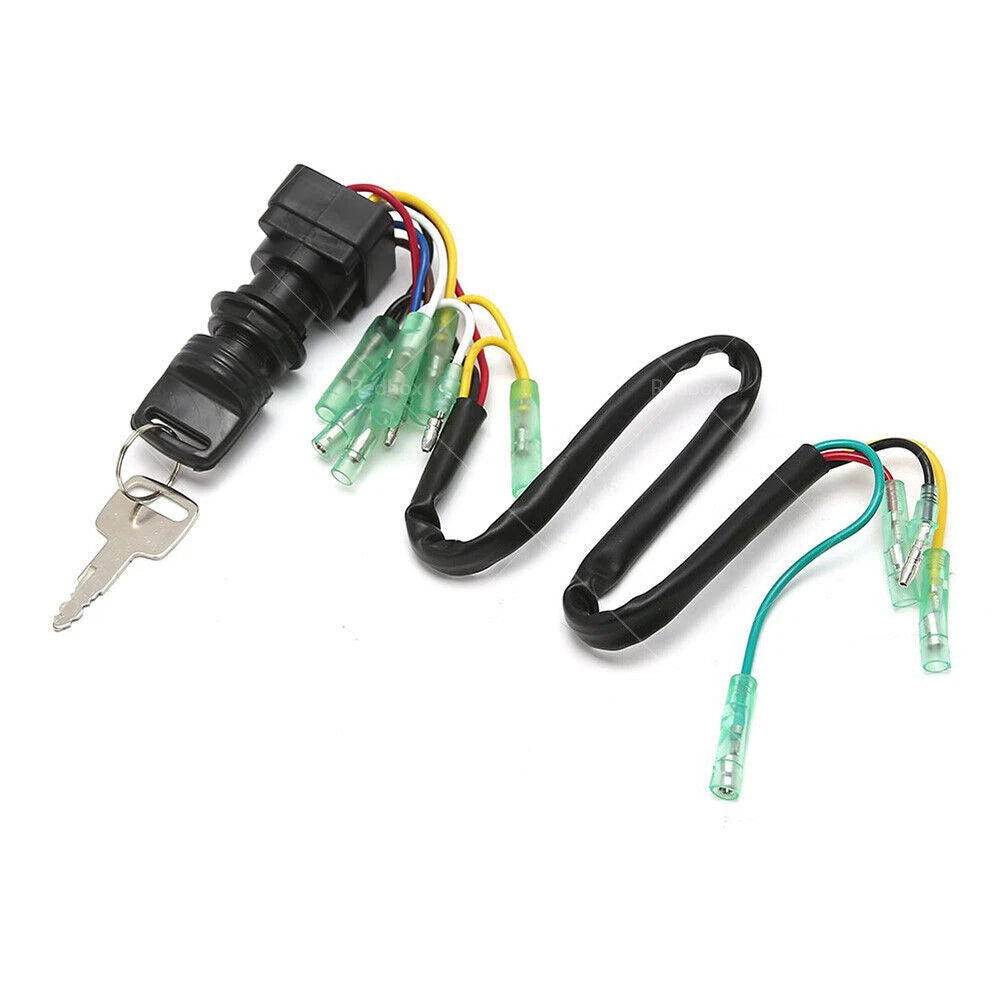 Ignition Key Switch for Yamaha Outboard Motor (Control Box)