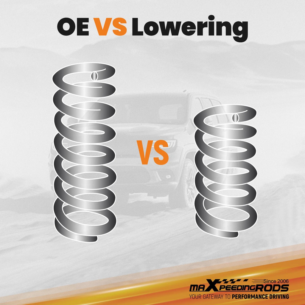 2" Performance Lowering Springs for GMC Yukon Chevy Tahoe (2007–2014)