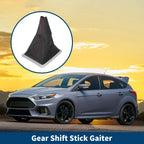 1 Pc Gear Shift Gaiter for Ford Focus MK2 (2004–2012) Black Red Leather