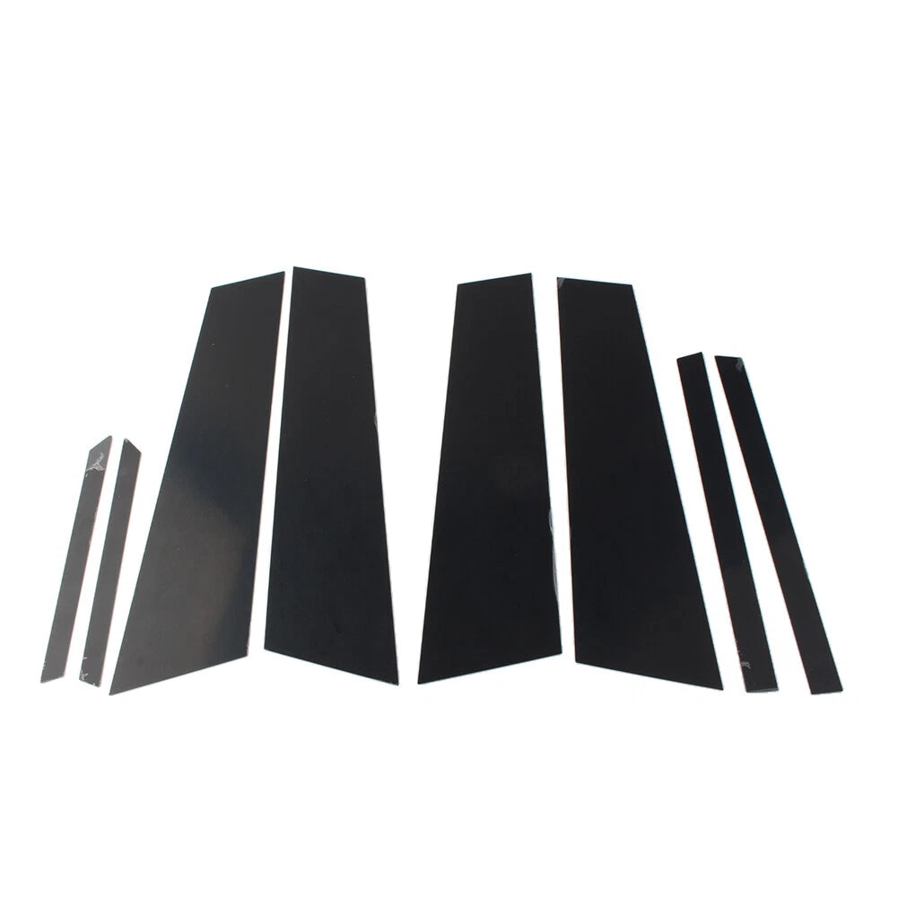 8 Pcs Bright Black Door Window Pillar Post Trim for BMW X2 F39 (2018–2021)