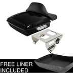 Chopped Trunk Pad Solo Mount Rack for Harley Electra Road Glide (2014–2026)