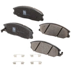 Front NAO Brake Pad Set for Hyundai Santa Fe (2001–2006)