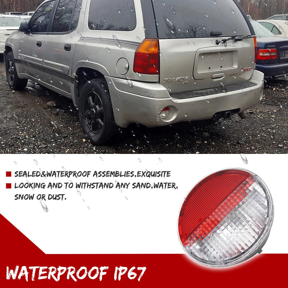 Clear & Red Lens Backup Reverse Light for GMC Envoy (2002–2009)