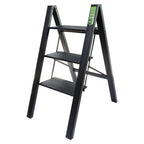 3 Step Folding Ladder with Wide Anti-Slip Pedal for Home Use