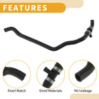 Radiator Hose for BMW X5 (2011–2013), X6 (2011–2014) No. 11537589949 Rubber