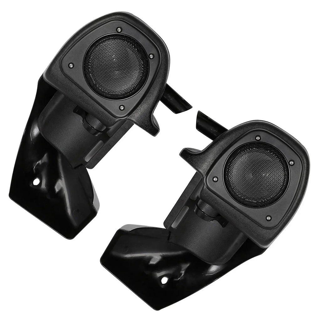 Vented Leg Fairing Speakers for Harley Electra Glide Road King (1983 - 2013)