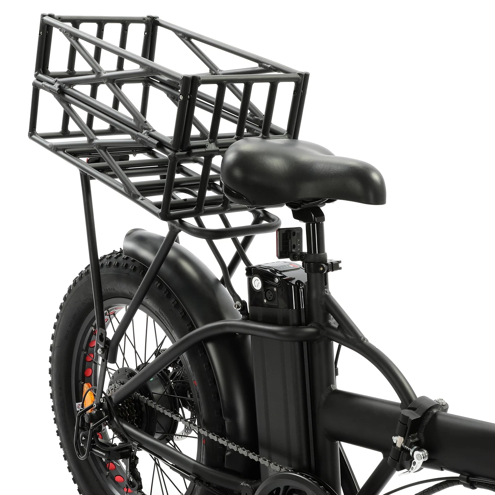 Large Rear Rack Bike Basket for ECOTRIC Electric Bike