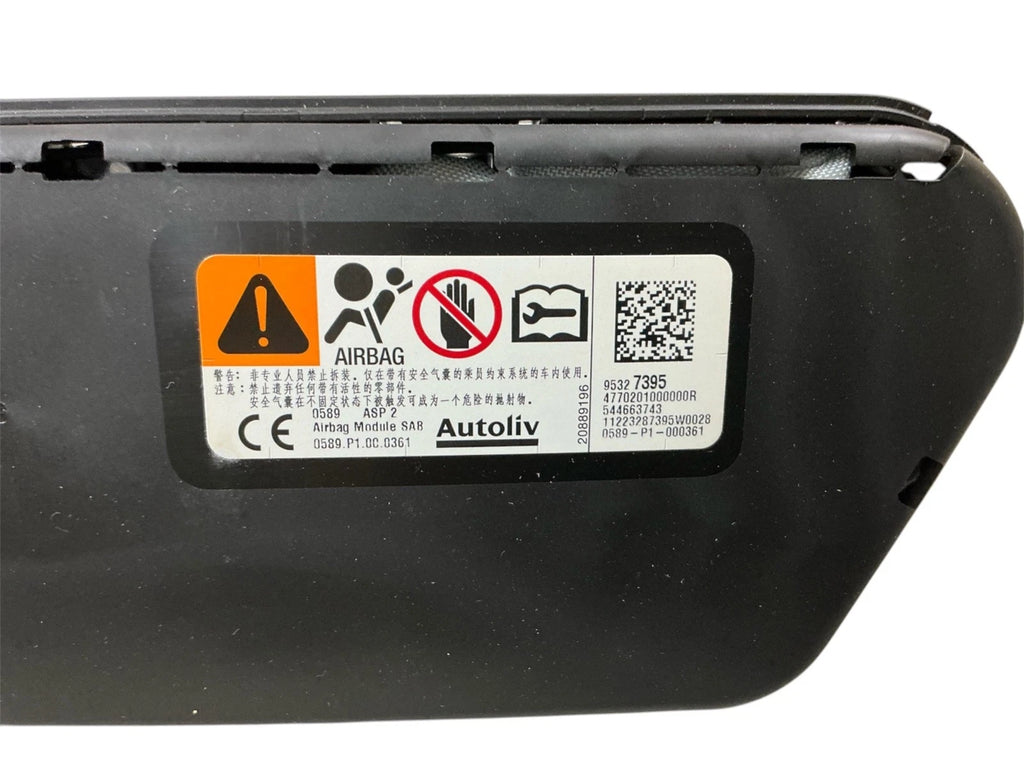Front Right Side Seat Airbag for Chevy Trax (2015–2022) BLACK 95327395