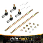 2Pcs Tie Rod End Kit for Honda FourTrax TRX200SX 2x4 (1986–1988) 53521-HB3-770