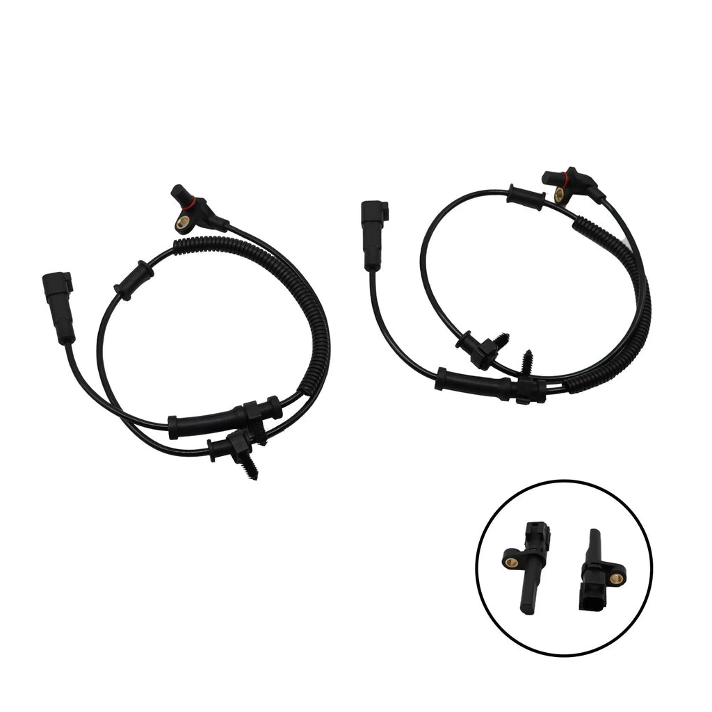 Set of 2 ABS Wheel Speed Sensors for Dodge RAM 1500 (2009–2012)