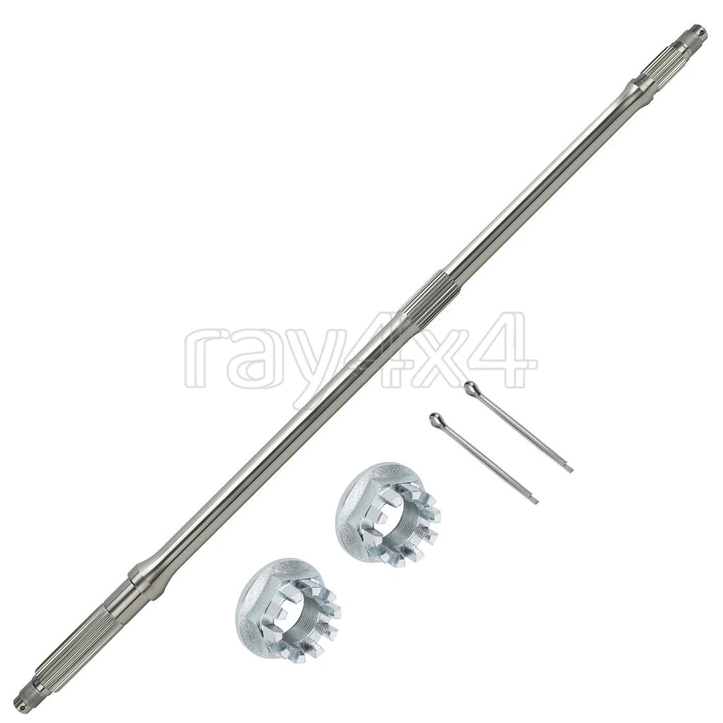 Rear Axle Shaft w/ Nut Pin for Honda TRX350TE TRX350TM Rancher 350 (2000–2006)